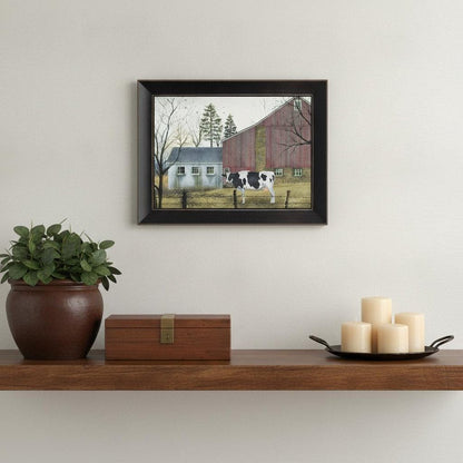 Holstein Black Framed Print Wall Art HomeRoots
