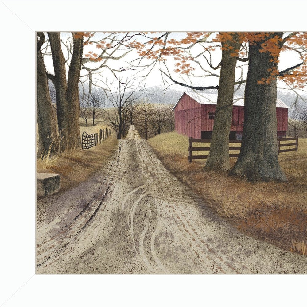 The Road Home 5 White Framed Print Wall Art HomeRoots