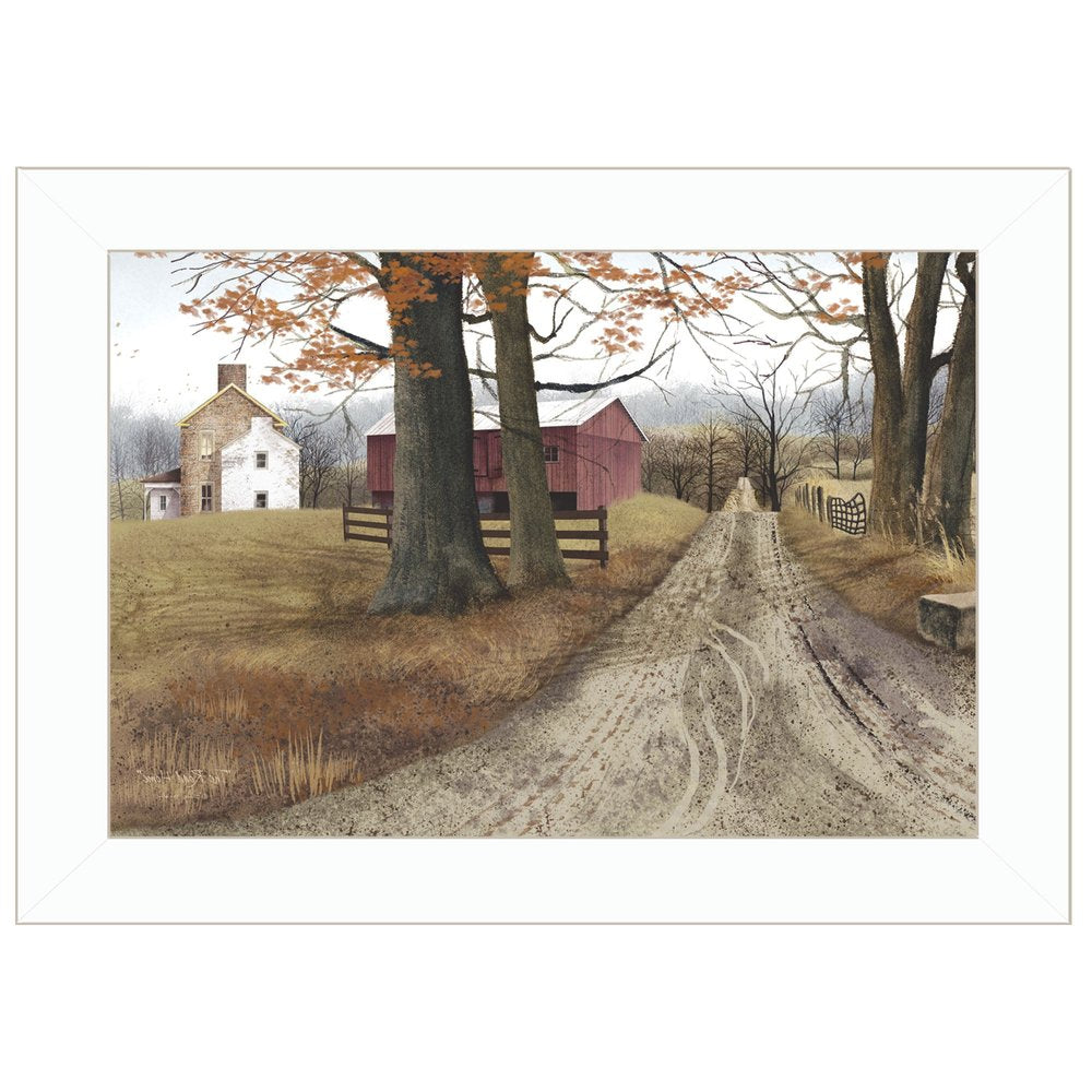 The Road Home 5 White Framed Print Wall Art — view 6