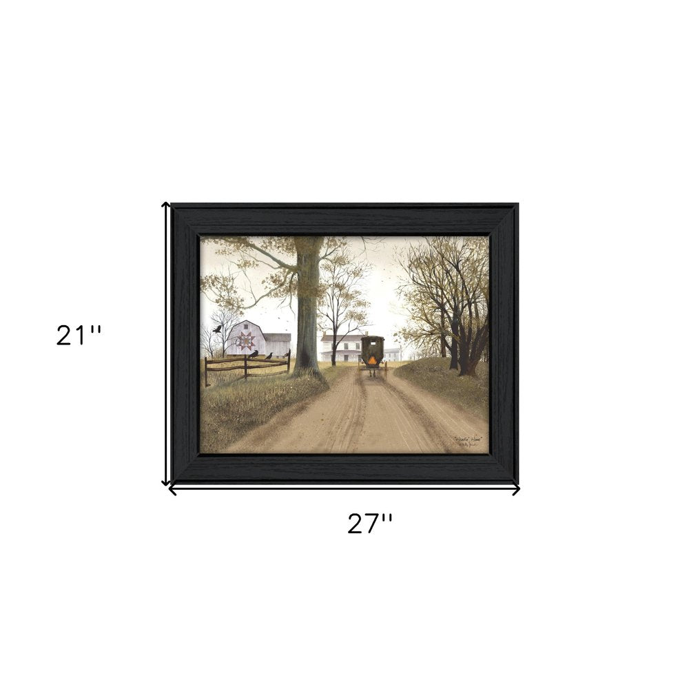Headin Home 8 Black Framed Print Wall Art HomeRoots