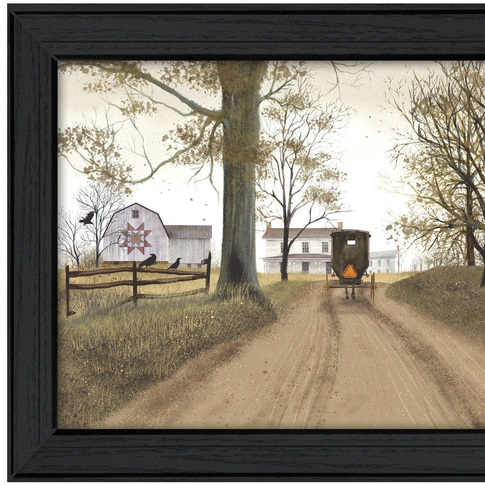 Headin Home 8 Black Framed Print Wall Art — view 6