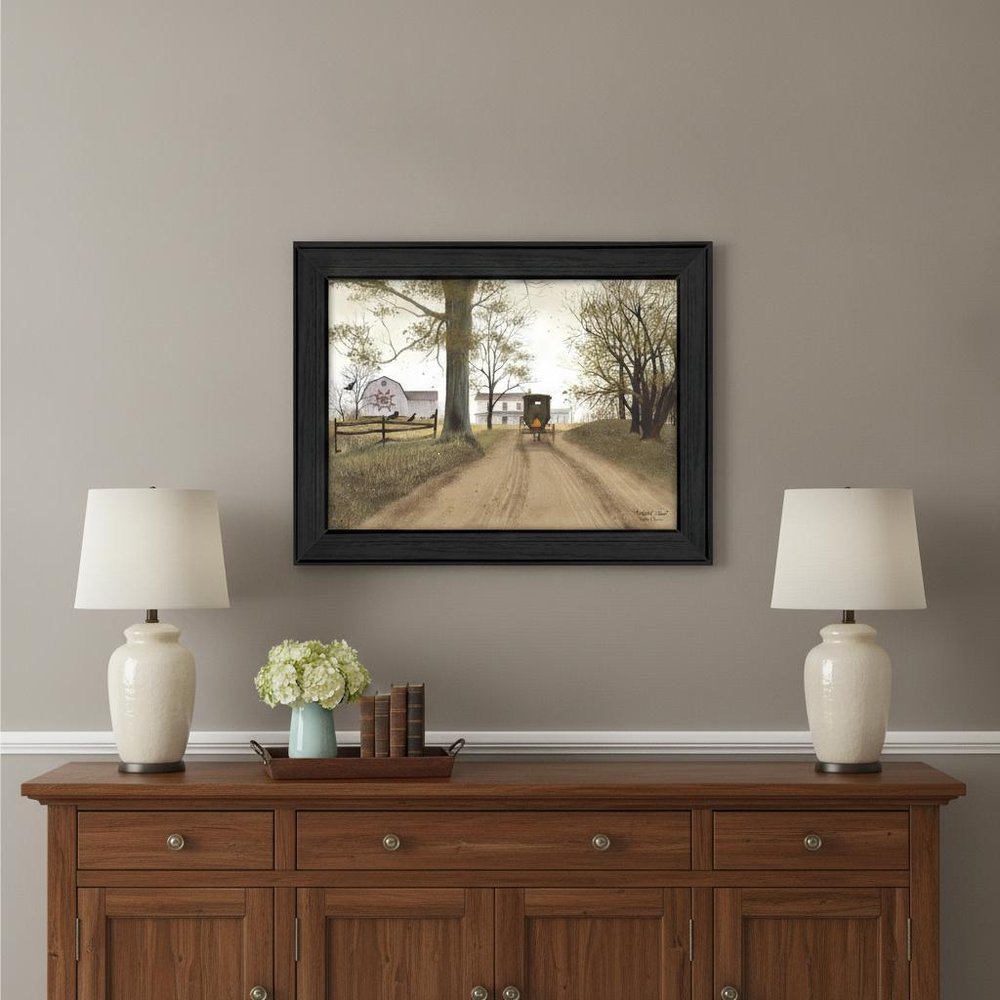 Headin Home 6 Black Framed Print Wall Art HomeRoots