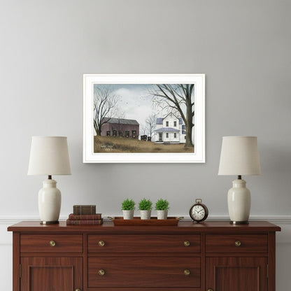 Sunday Service 1 White Framed Print Wall Art HomeRoots