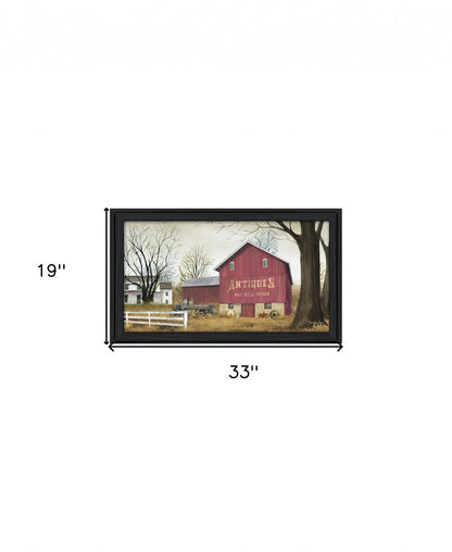 Antique Barn 7 Black Framed Print Wall Art HomeRoots