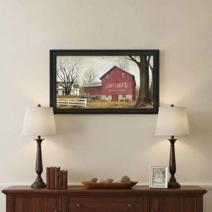 Antique Barn 7 Black Framed Print Wall Art HomeRoots