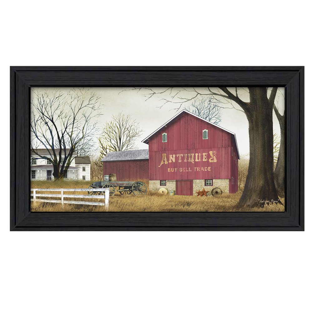Antique Barn 4 Black Framed Print Wall Art HomeRoots