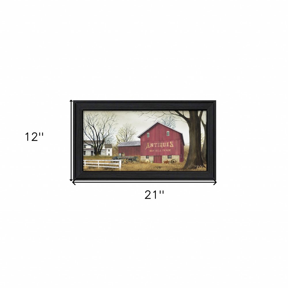Antique Barn 4 Black Framed Print Wall Art HomeRoots