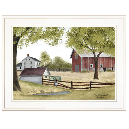 The Old Spring House 1 White Framed Print Wall Art HomeRoots