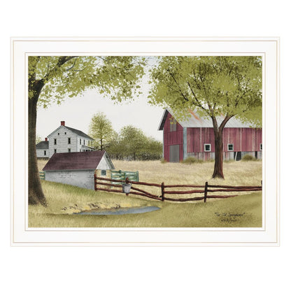 The Old Spring House 3 White Framed Print Wall Art HomeRoots