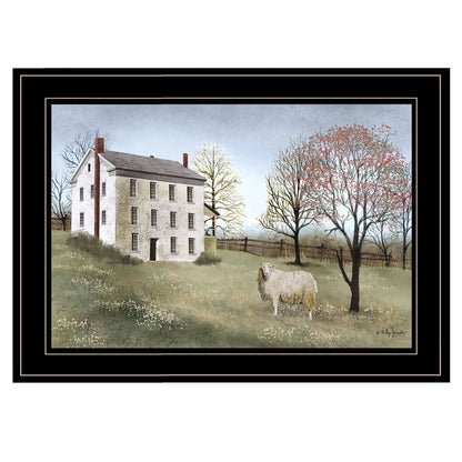 Spring at White House Farm 2 Black Framed Print Wall Art HomeRoots