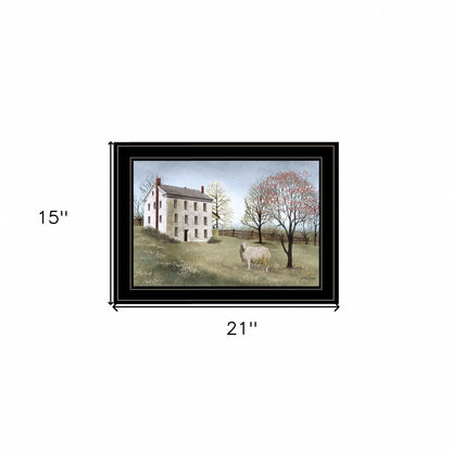 Spring at White House Farm 2 Black Framed Print Wall Art HomeRoots
