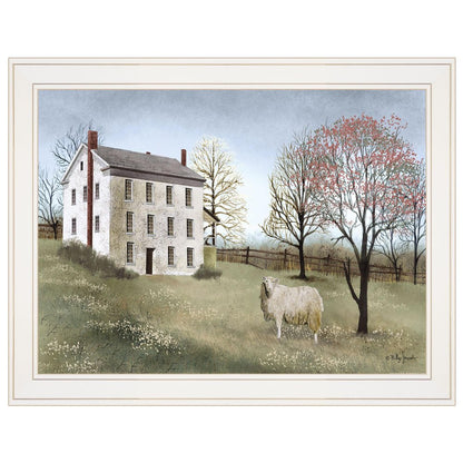 Spring At White House Farm 3 White Framed Print Wall Art HomeRoots