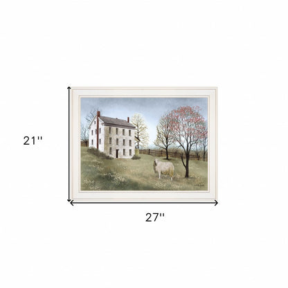 Spring At White House Farm 3 White Framed Print Wall Art HomeRoots
