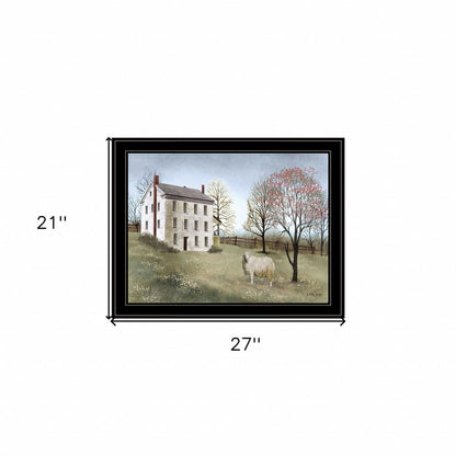 Spring at White House Farm 4 Black Framed Print Wall Art HomeRoots