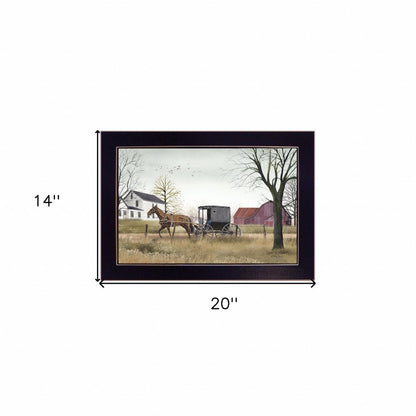 Goin to Market 4 Black Framed Print Wall Art HomeRoots