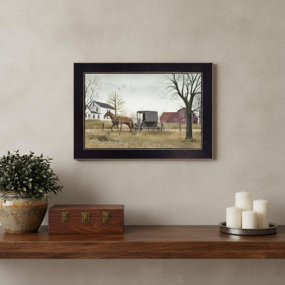 Goin to Market 4 Black Framed Print Wall Art HomeRoots
