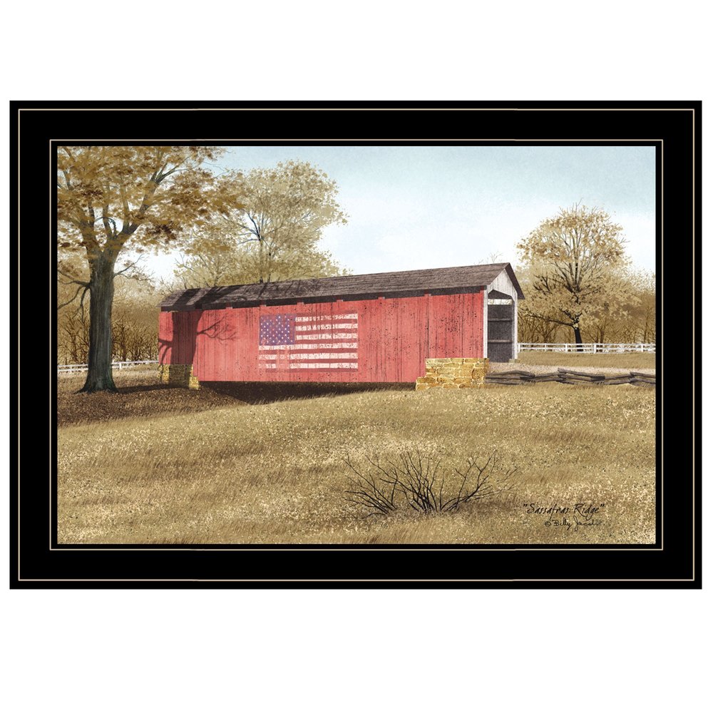 Sassafras Ridge 2 Black Framed Print Wall Art — view 1