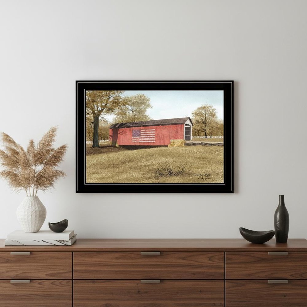 Sassafras Ridge 2 Black Framed Print Wall Art — view 5