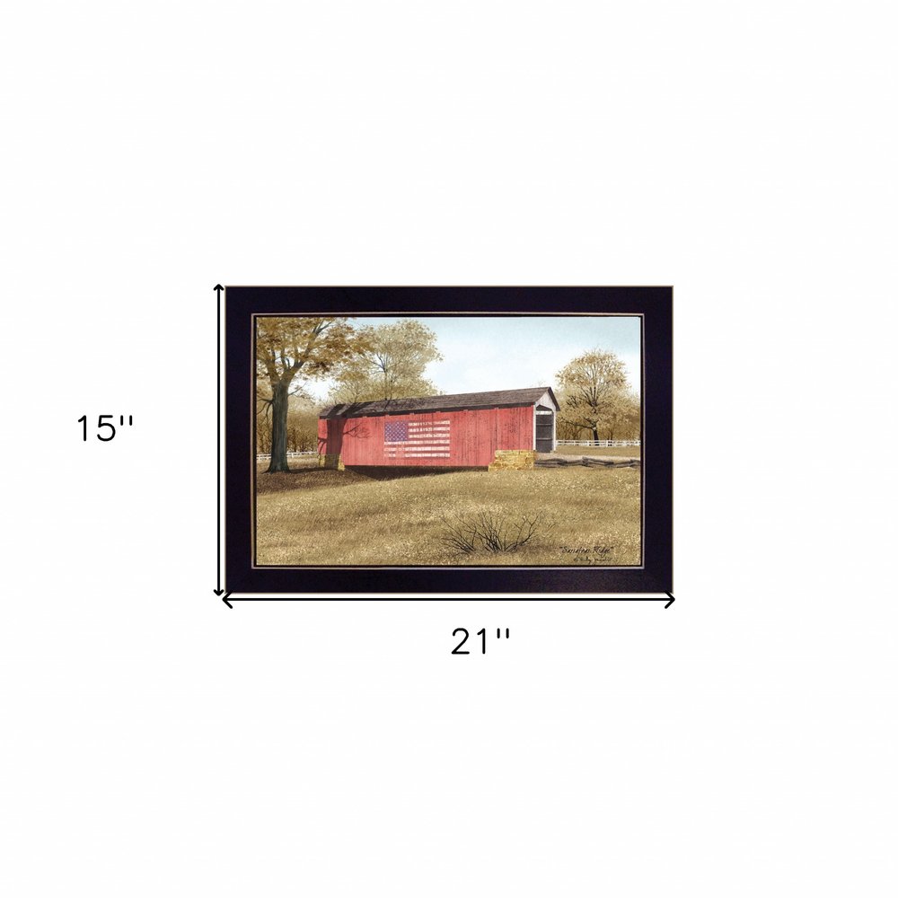 Sassafras Ridge 3 Black Framed Print Wall Art — view 3