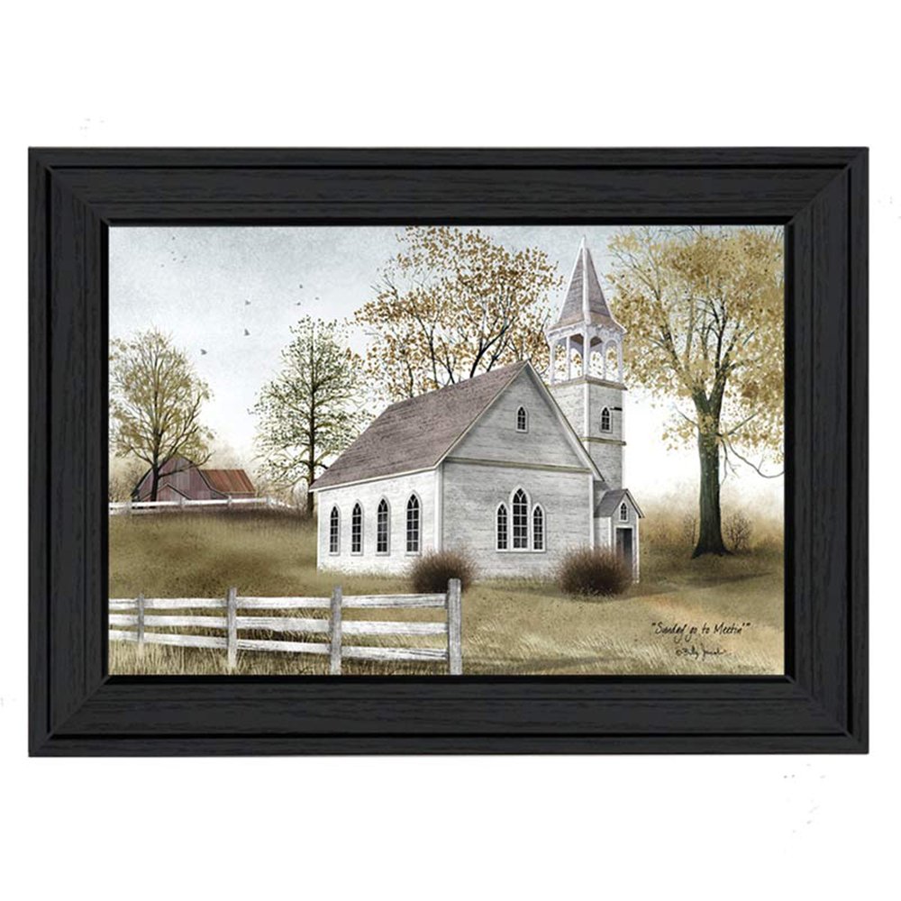 Sunday Go To Meetin 1 Black Framed Print Wall Art — view 1