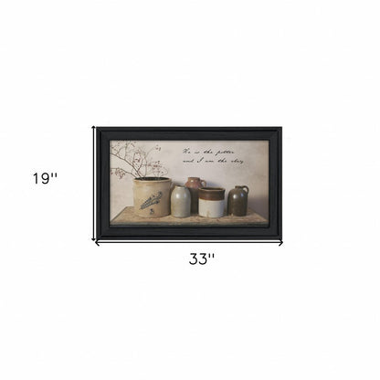 He is the Potter 4 Black Framed Print Wall Art HomeRoots