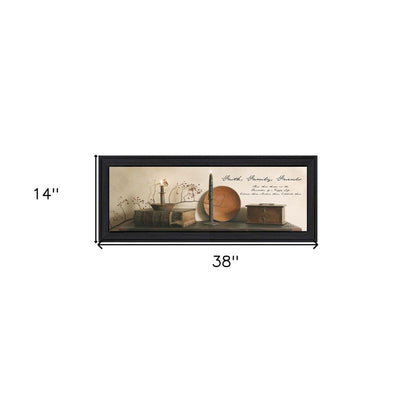 Faith Family and Friends Black Framed Print Wall Art HomeRoots