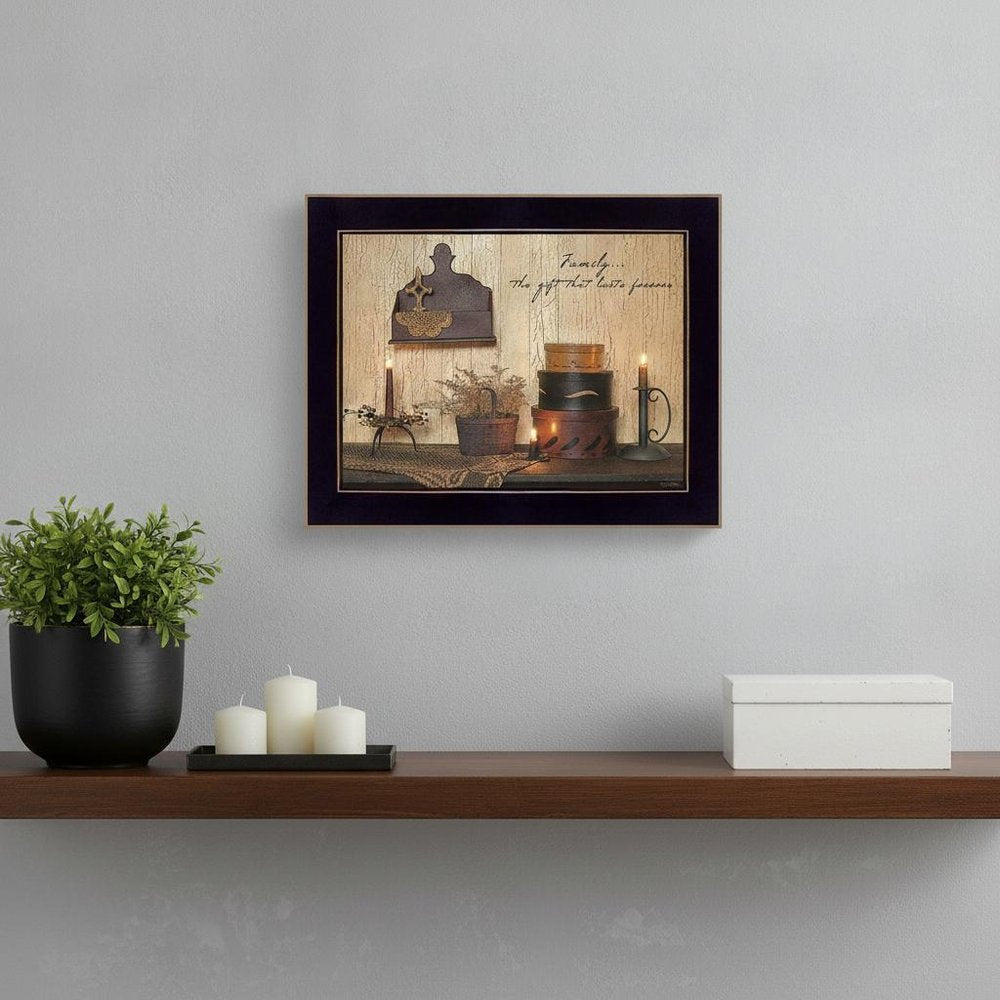 Forever Family 3 Black Framed Print Wall Art — view 5