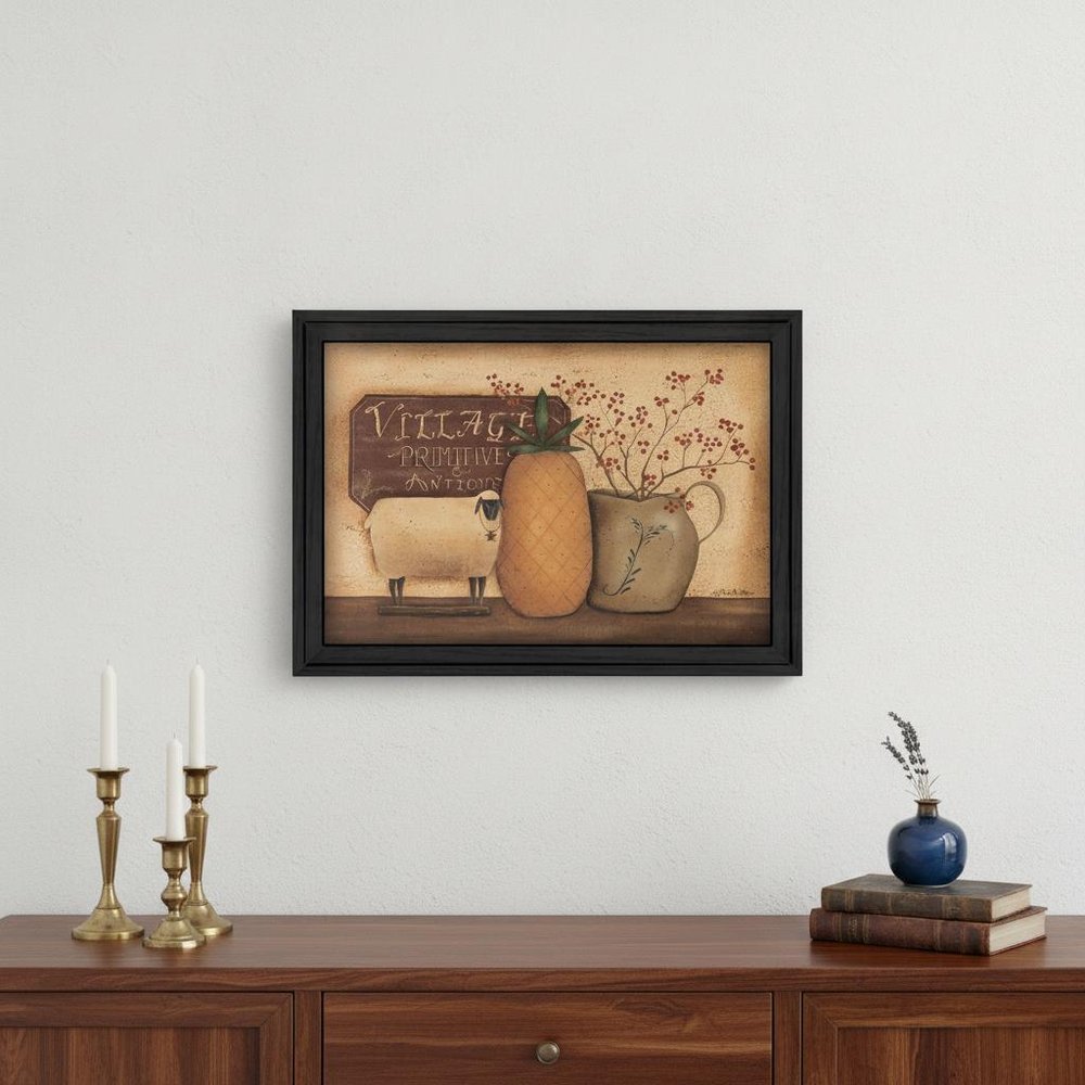 Country Necessities Black Framed Print Bathroom Wall Art — view 4