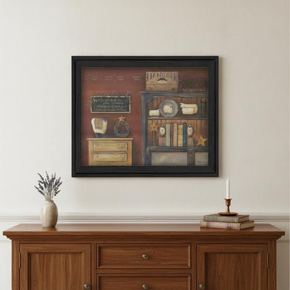 Count Your Blessings 3 Black Framed Print Wall Art