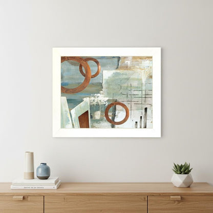 Balance this II 1 White Framed Print Wall Art