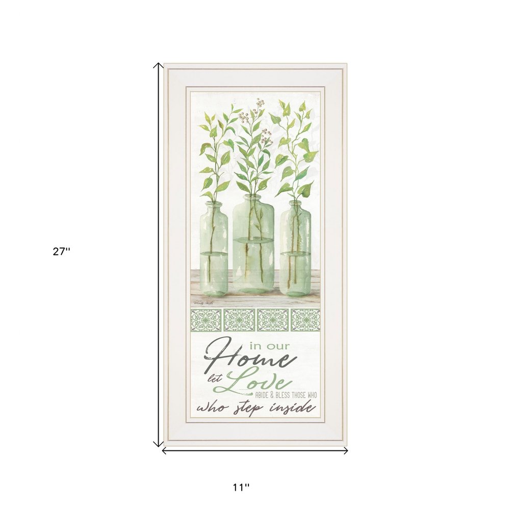 In Our Home 2 White Framed Print Wall Art — view 3