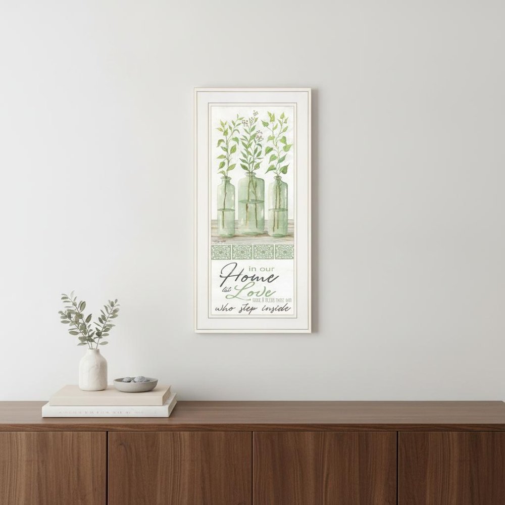 In Our Home 2 White Framed Print Wall Art — view 4