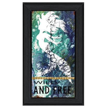 Wild and Free 2 Black Framed Print Wall Art HomeRoots