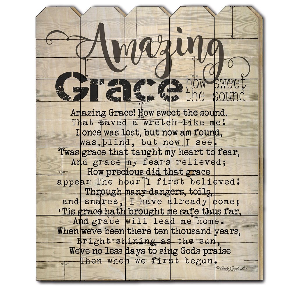 Amazing Grace 1 Unframed Print Wall Art — view 1