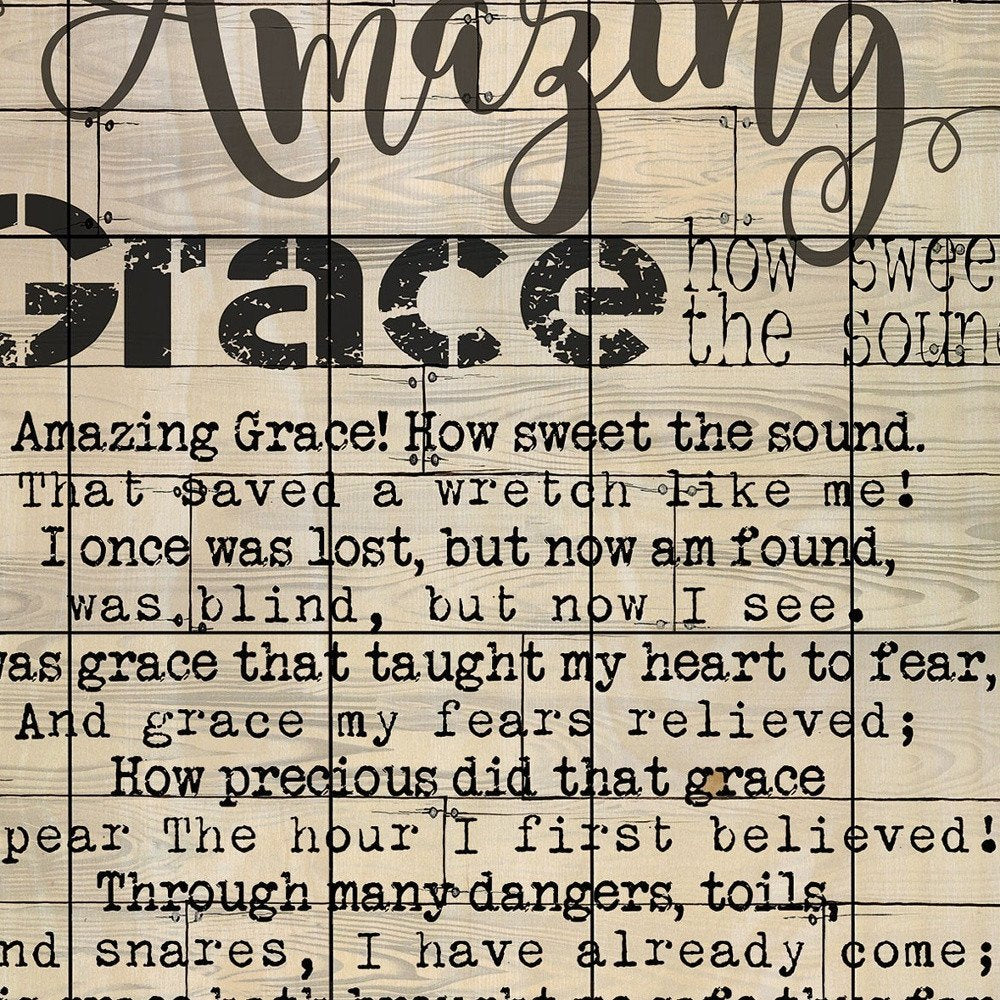Amazing Grace 1 Unframed Print Wall Art — view 3