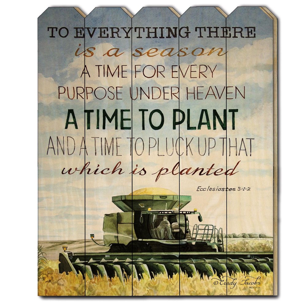 Time to Plant Unframed Print Wall Art — view 1