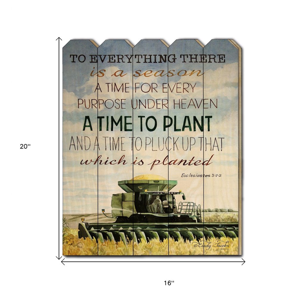 Time to Plant Unframed Print Wall Art — view 2
