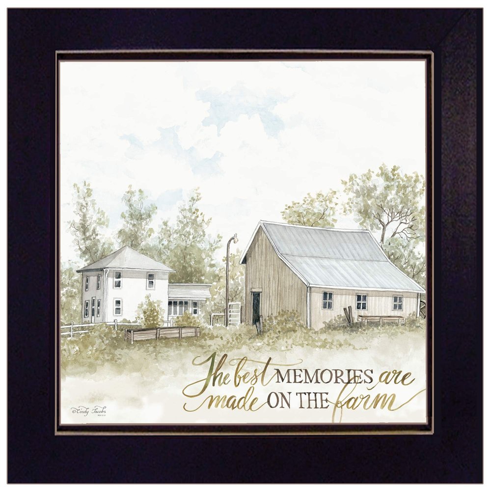 The Best Memories 1 Black Framed Print Wall Art — view 1
