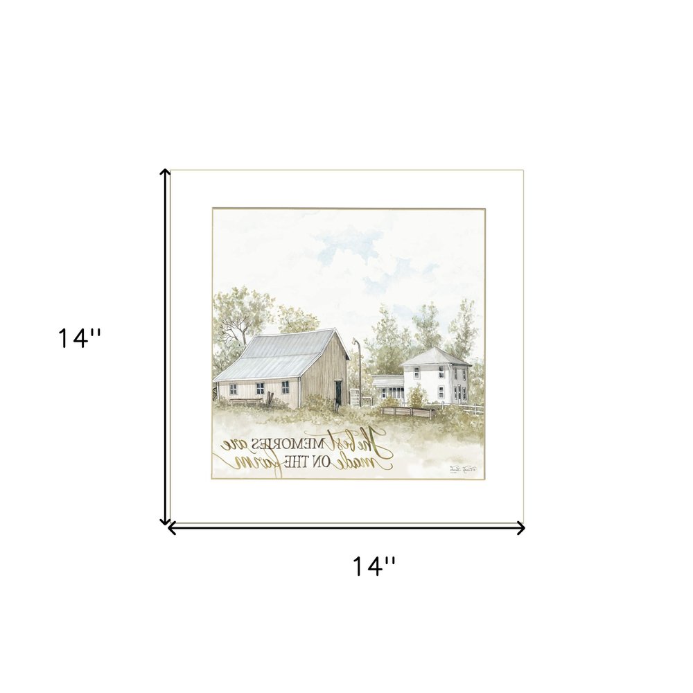 The Best Memories 2 White Framed Print Wall Art — view 5