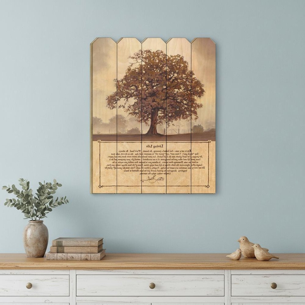Living Life Unframed Print Wall Art — view 4