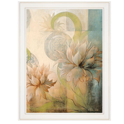 Meandering Flowers II 1 White Framed Print Wall Art HomeRoots