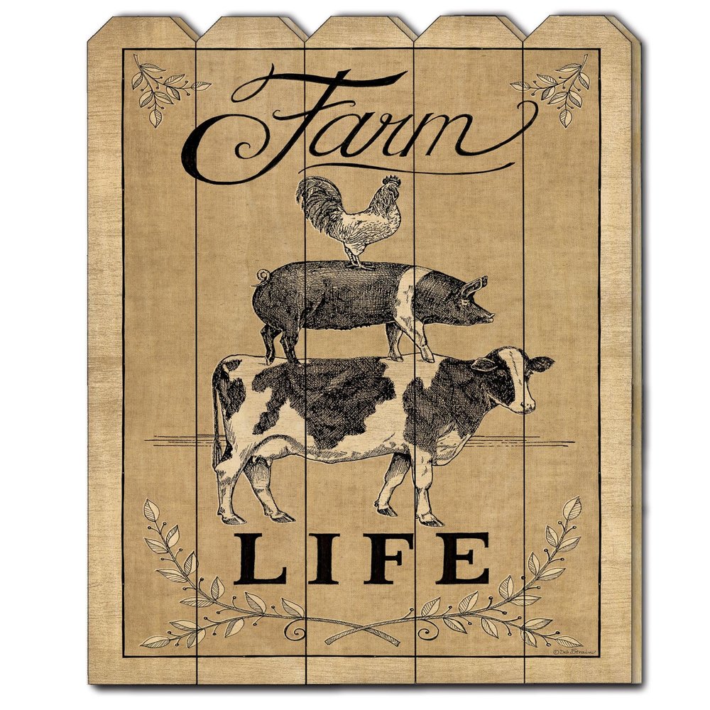 Farm Life Unframed Print Wall Art — view 1