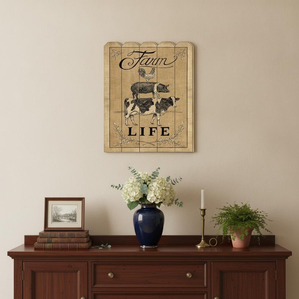 Farm Life Unframed Print Wall Art — view 3