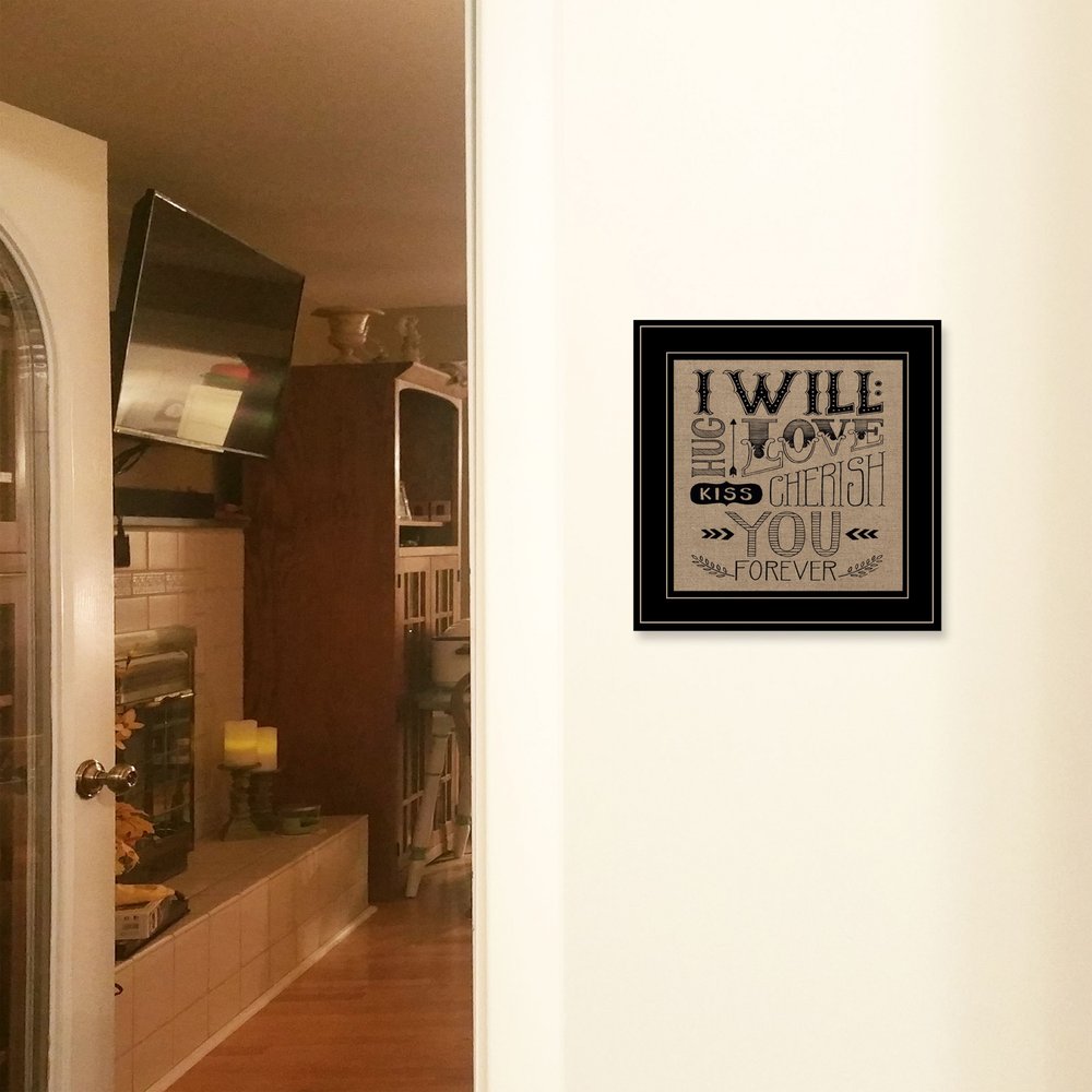 Forever 2 Black Framed Print Wall Art — view 2