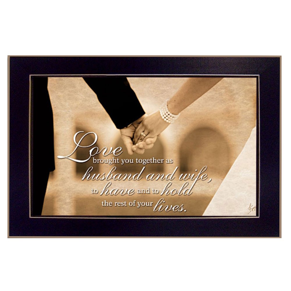 To Have and To Hold 3 Black Framed Print Wall Art HomeRoots
