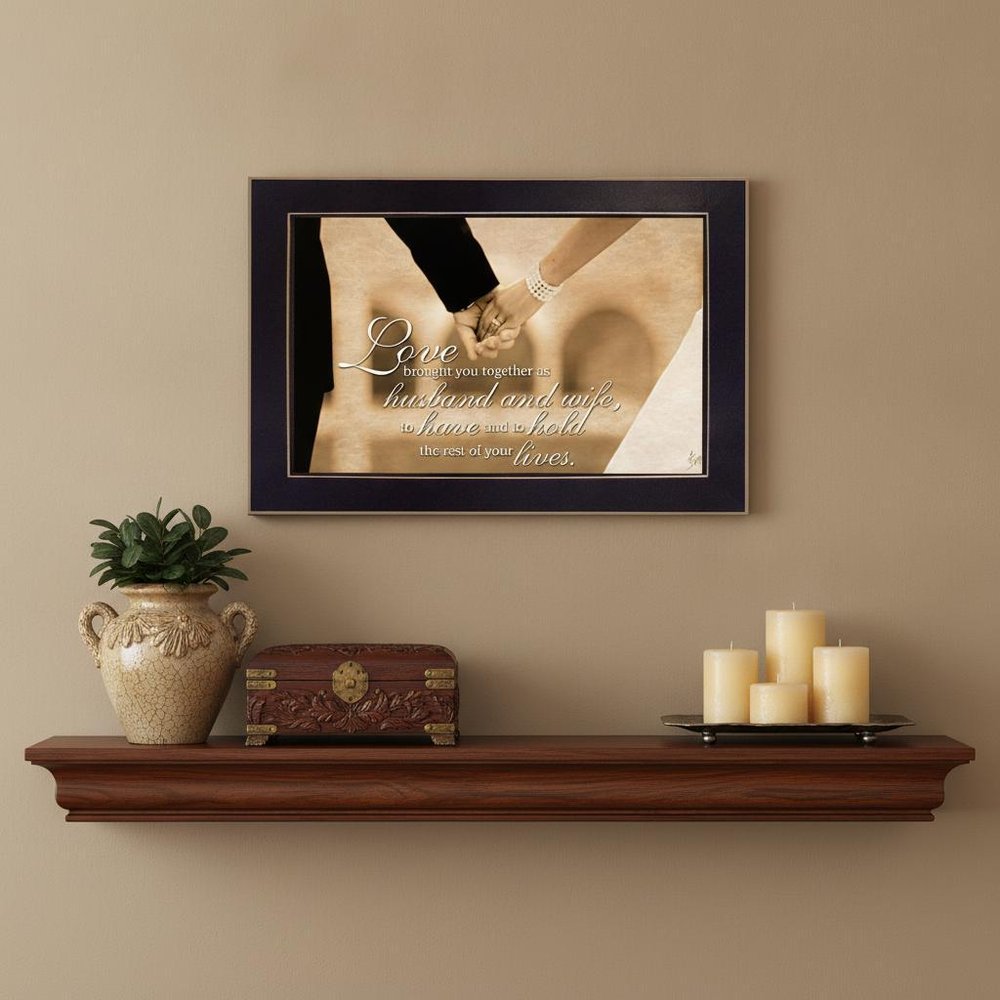 To Have and To Hold 3 Black Framed Print Wall Art — view 6