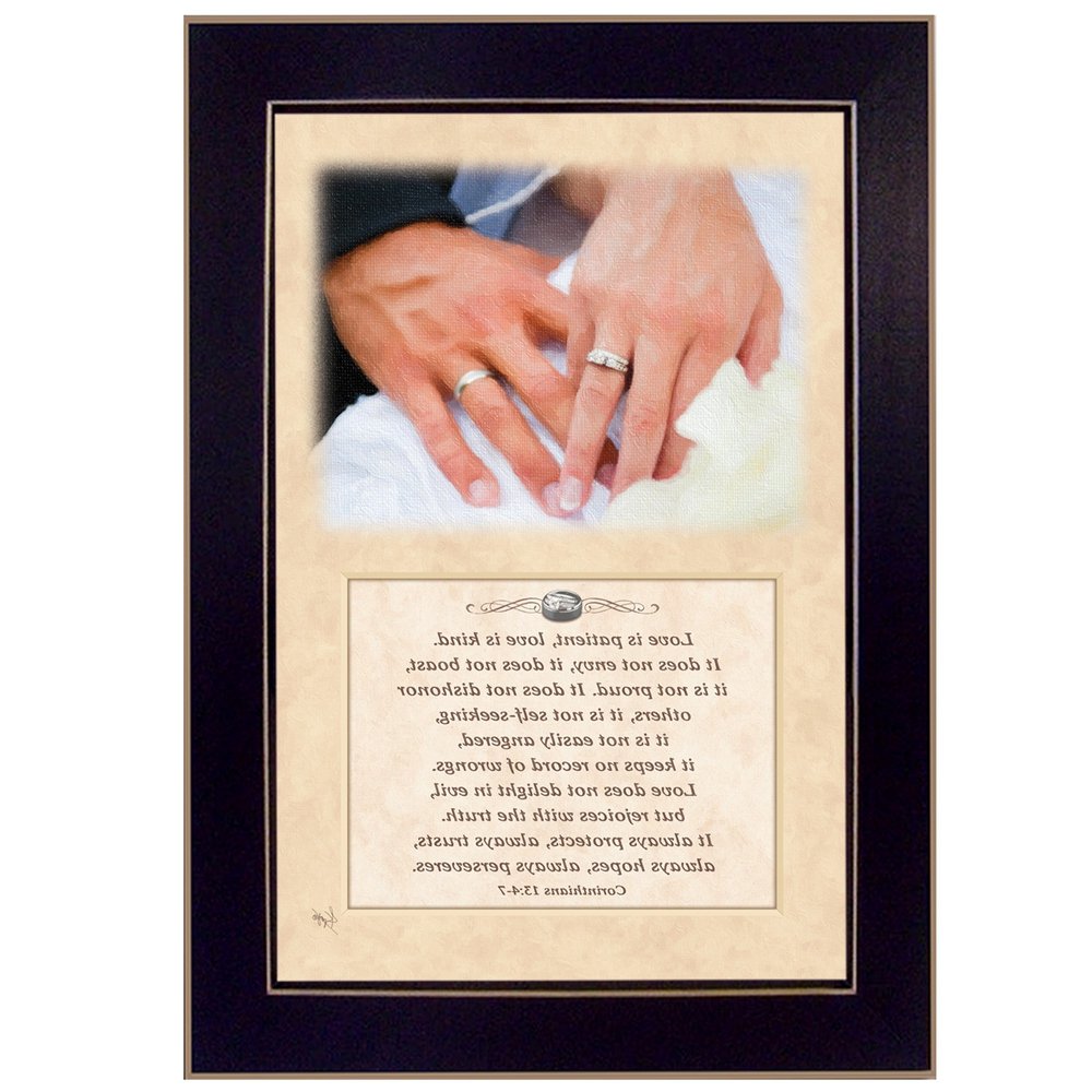 Love 2 Black Framed Print Wall Art — view 3