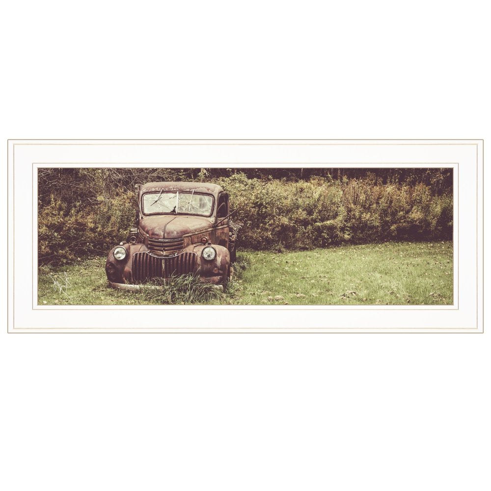 Rusty Clearing 1 White Framed Print Wall Art HomeRoots