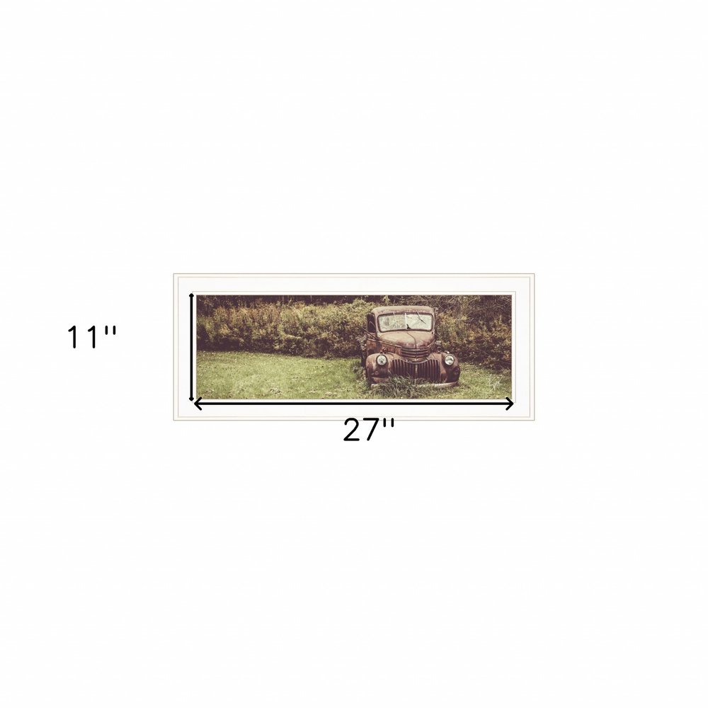 Rusty Clearing 1 White Framed Print Wall Art HomeRoots