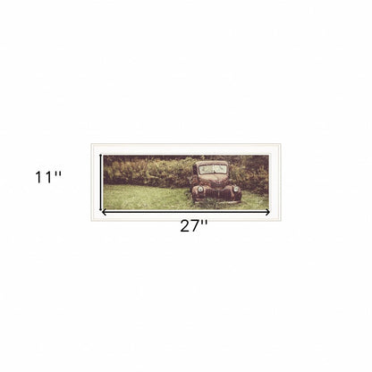 Rusty Clearing 1 White Framed Print Wall Art HomeRoots